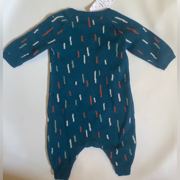 New Nordstrom’s Intarsia sweater knit 3month romper - Picture 2 of 4